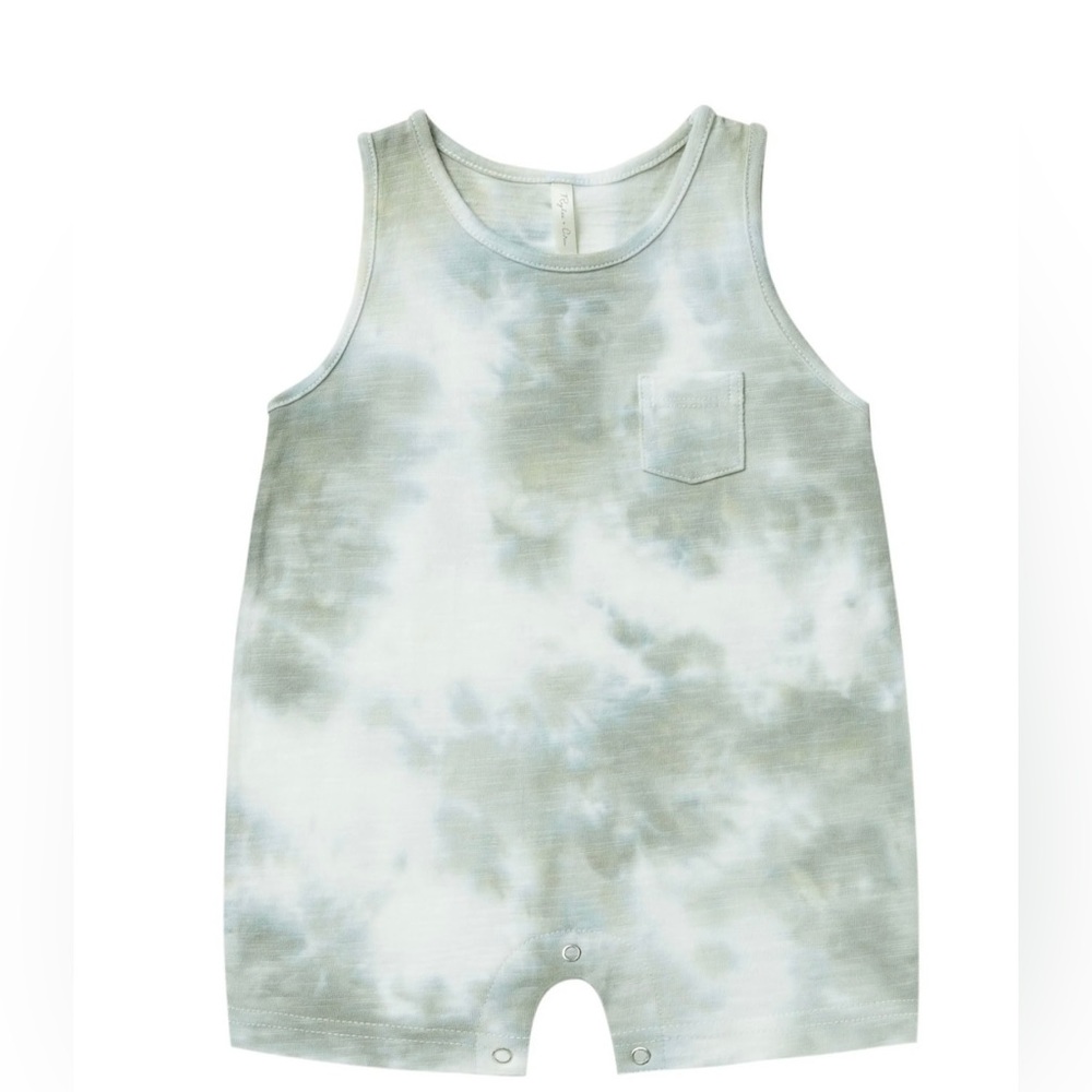 NEVER WORN. Rylee + Cru tie dye romper 3-6 months.